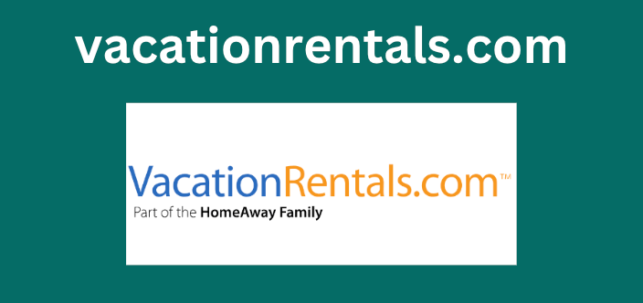 vacation rentals domain name and logo